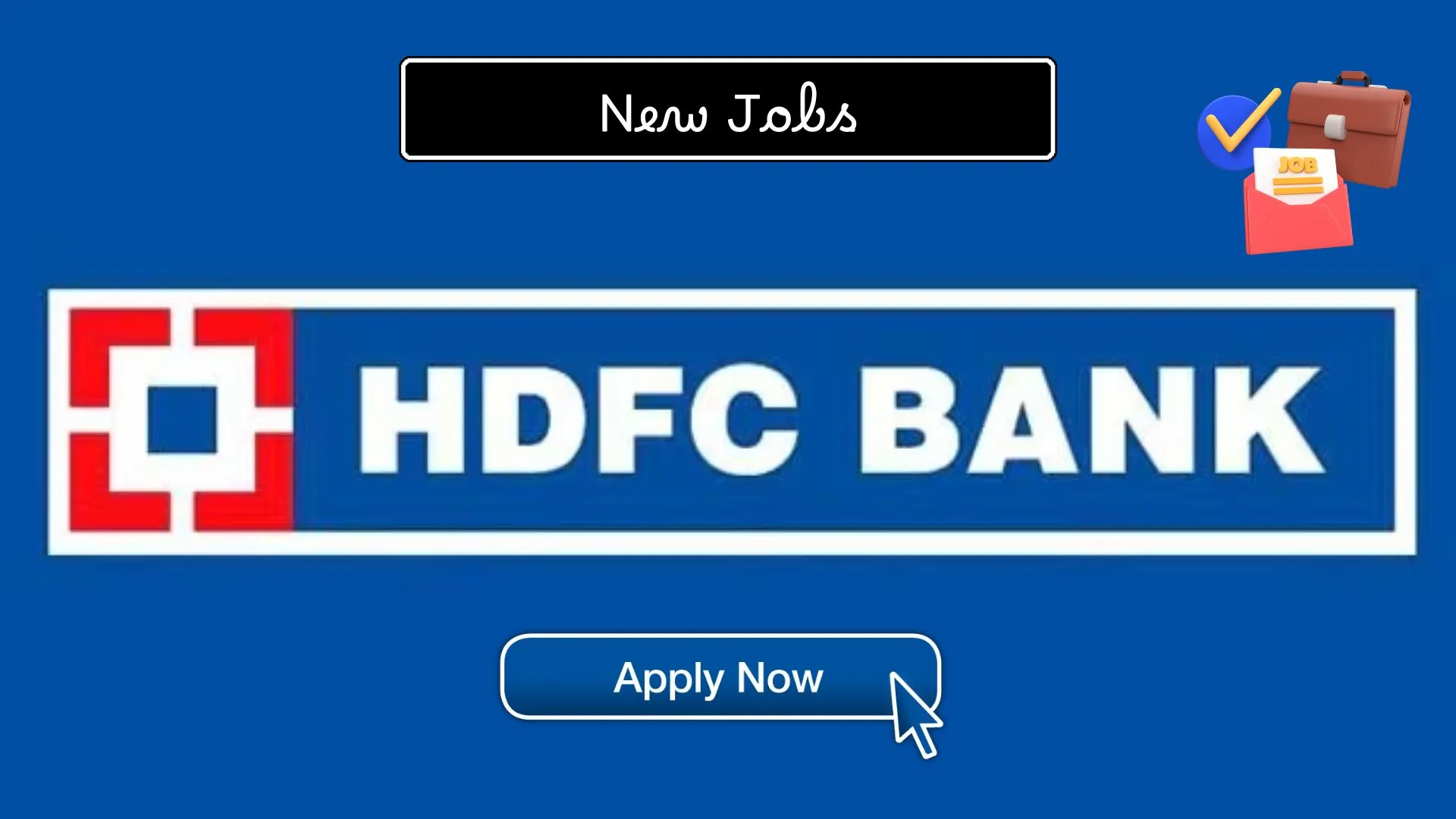 HDFC Bank Job