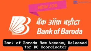 Bank of Baroda Job Opportunity: Apply for BC Coordinator Post