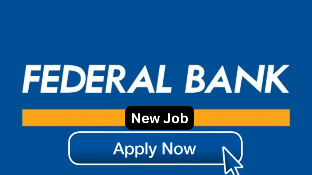 Federal Bank Associate Officers (Sales) Recruitment 2025 Notification PDF, Apply Online